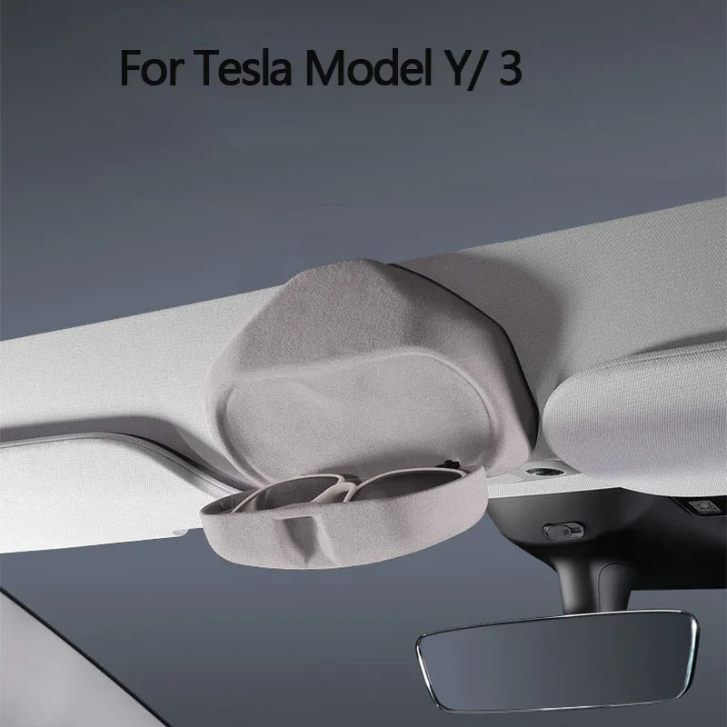 For Tesla Model Y&Model 3Highland Glasses Case Organizer Box Auto Interior Acces
