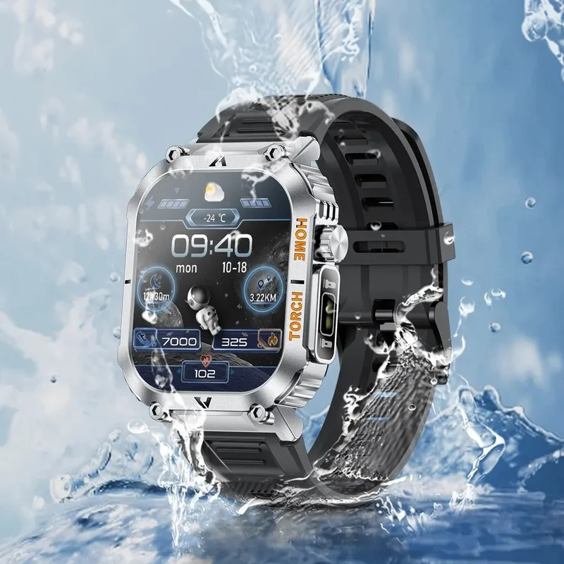 Watcha Example Shockproof Materials in Durable Smartwatch