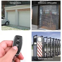 433MHz Learning Remote Control RF Remote Contro Learning Code EV1527 Smart Home Transmitter For Car Gate Garage Door Alarm Key