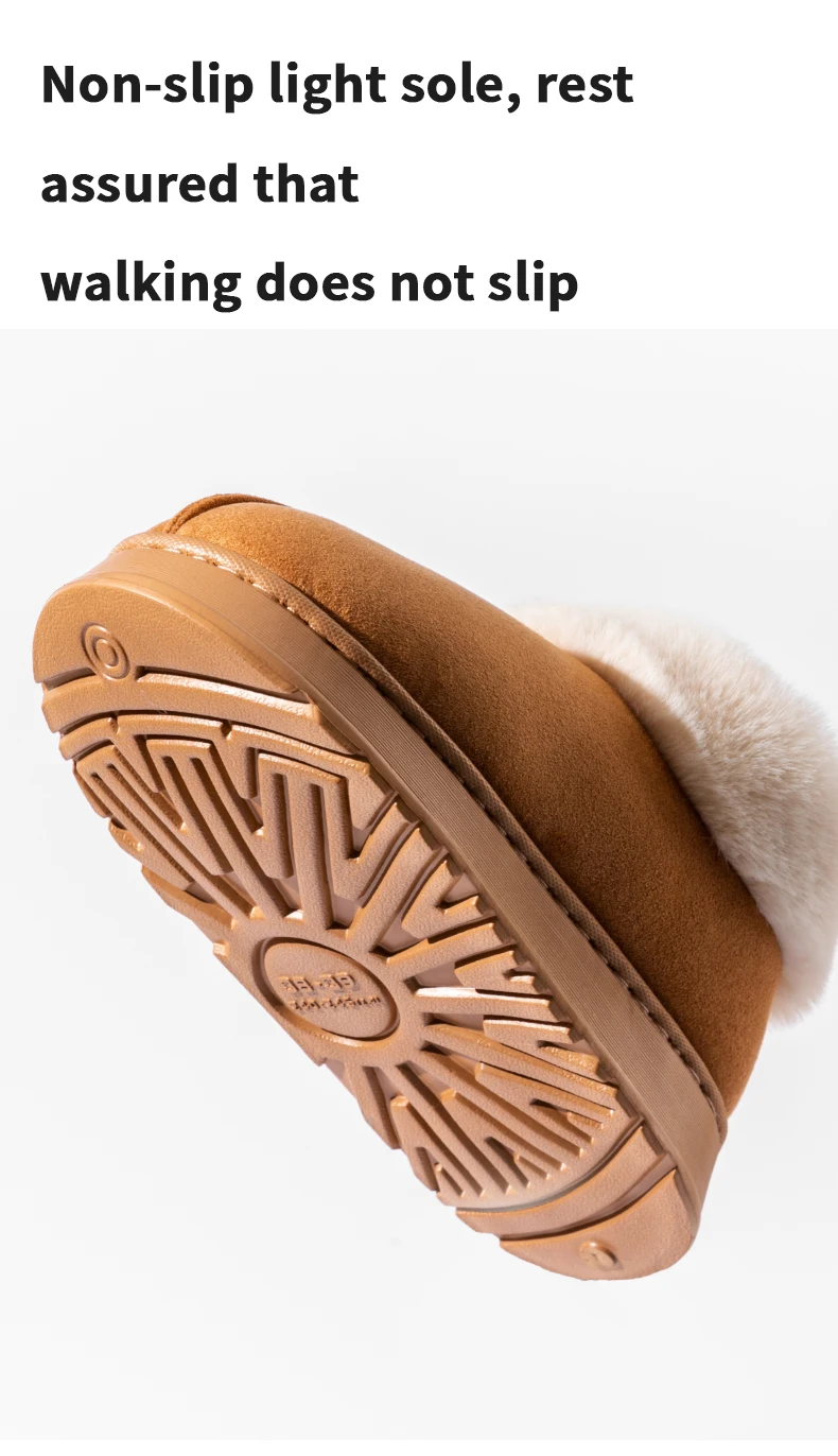 Plush Winter Slippers Canada | EvaCozy™ Non-Slip House Slippers