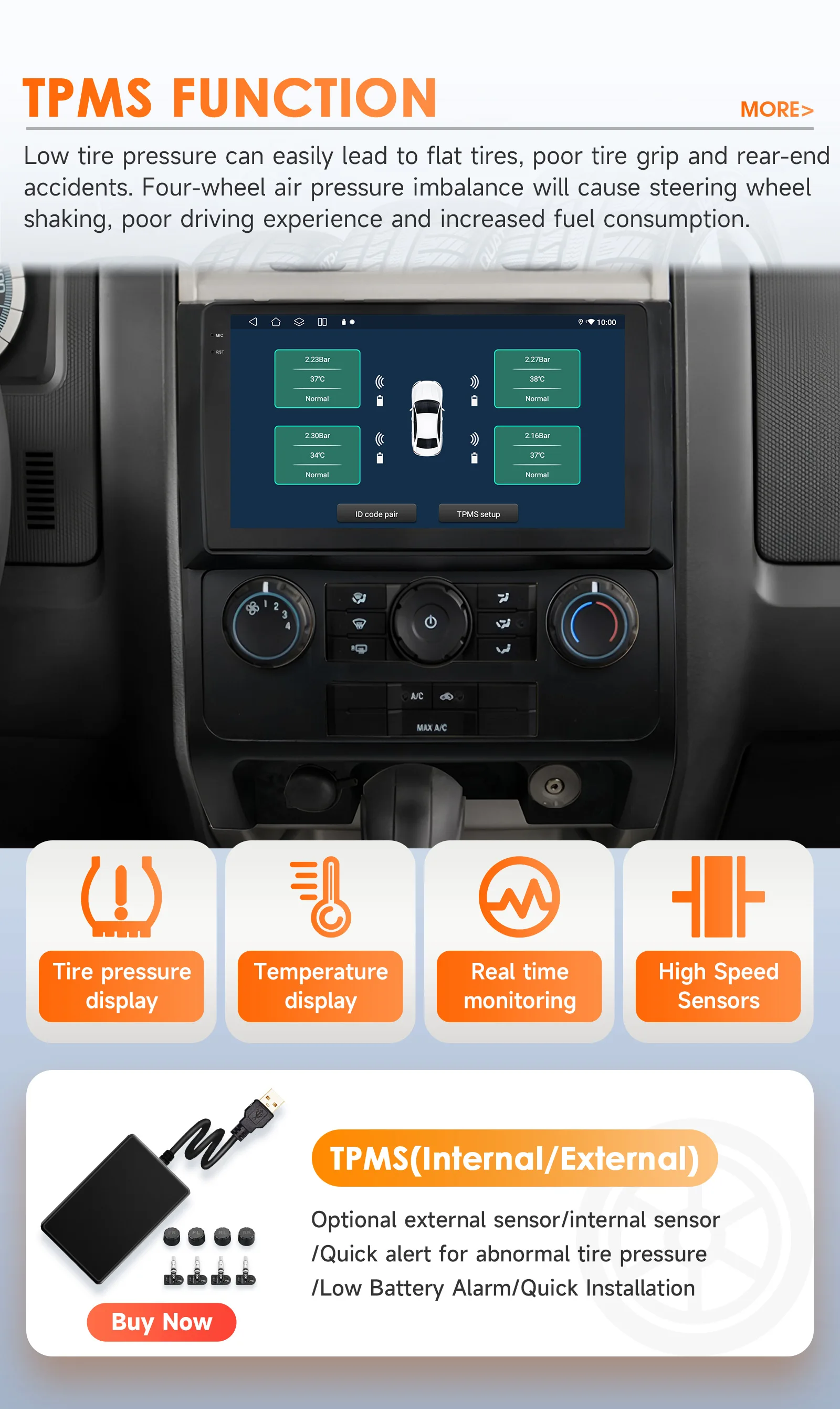 9-Zoll-2-DIN-Carplay-Android-14-Autoradio für Ford Escape 2007-2012 Multimedia-Player mit Snapdragon 6115 GPS 360-Kamera-Bildschirm Autoradio – Detail 39
