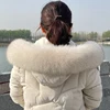 Real Natural Fox Fur Scarf Winter Fashion Coat Trim Straight Collar Women's Luxury Keep Warm Solid Color Scarves Decorate Shawl 4