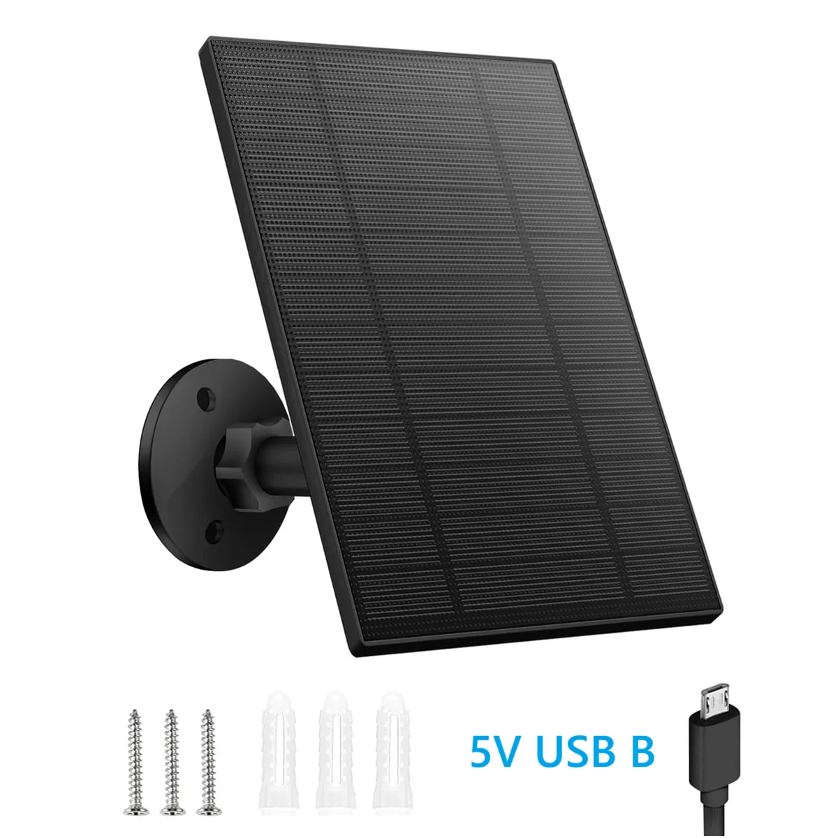 ตัวเลือกสินค้า เครื่องชาร์จพลังงานแสงอาทิตย์ 5V 10W สำหรับกล้องวงจรปิด