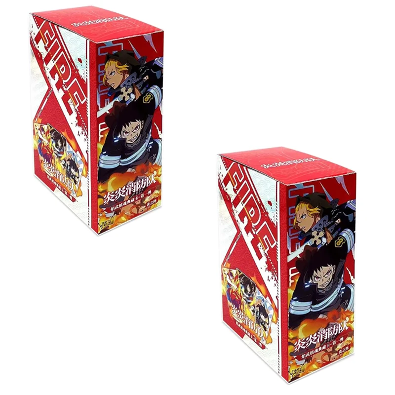 KAYOU Fire Force Card Collection Cards Box Anime Peripherals Shinra  Kusakabe Arthur Boyle Paper Hobby Children's Gifts Toys - AliExpress
