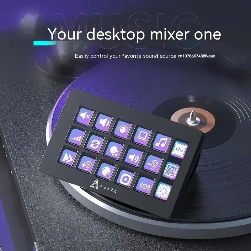 Ajazz Akp153 Desktop Smart Console Panel Mini Tastiere Assistente Desktop Controllo Di Programmazione Personalizzato Display Intelligente Mac Win