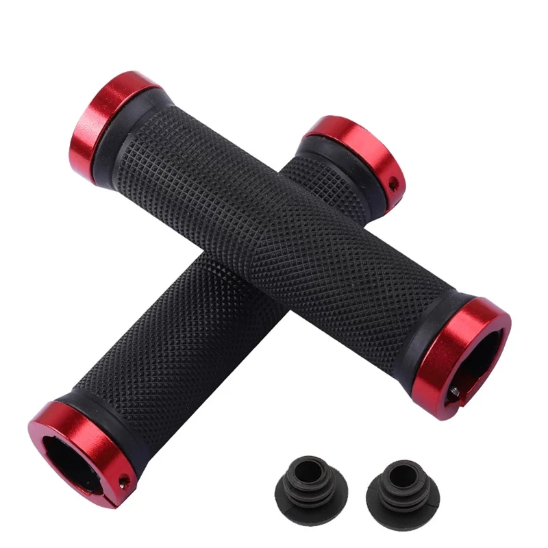 Cycling Handle Grip Bar End Antislip Rubber Handlebar For Mtb Mountain
