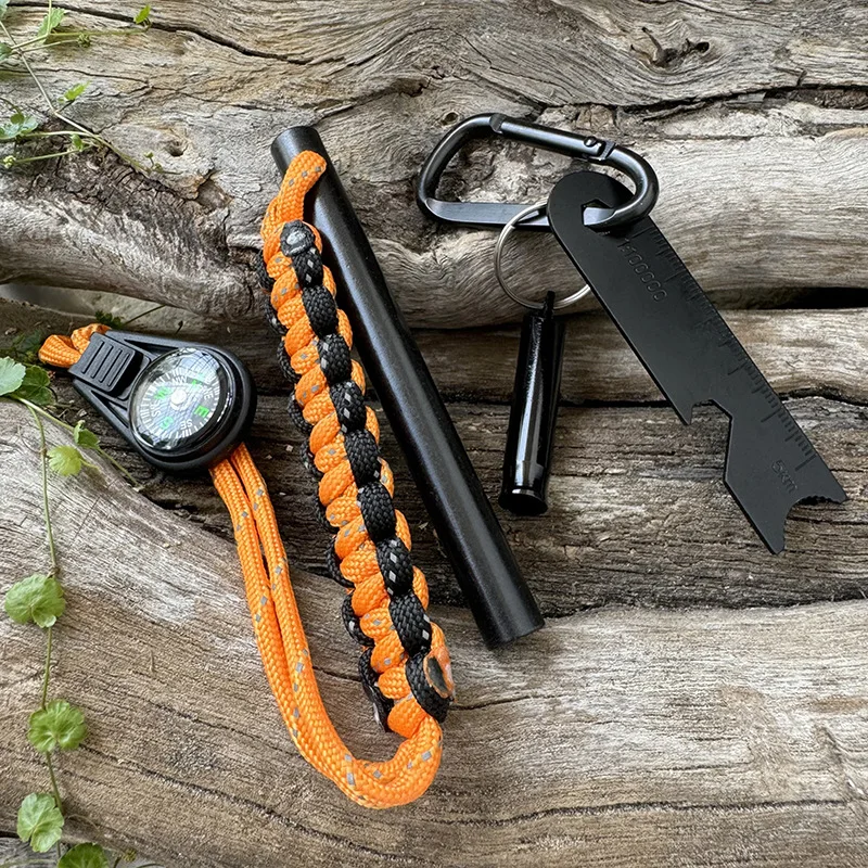 Survival Fire Starter Magnesium Flint Rod 16