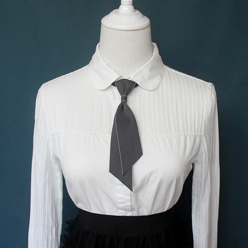 Simple Slim Neck Tie Bowtie Men's Women's Business Dress College Style Shirt Bow Collar Flower for Womens Children Accessories bow tie