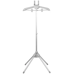 Telescopic Height-Adjustable Foldable Garment Steamer Stand (Gray)