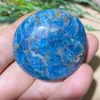 Apatite Natural Stone Blue Crystal Healing Palm Reiki Wicca Living Minerals Spiritual Aquarium Ornaments Home Decoration Room 6
