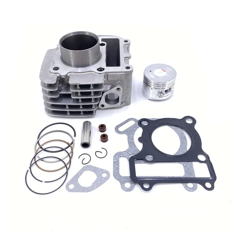 Moto 51Mm Cilindro Motore 110Cc Pistone Guarnizione Anello Kit Motore Per Yamaha C8 Lym110-3 Crypton T110C T110 Motocblock Atv Parti