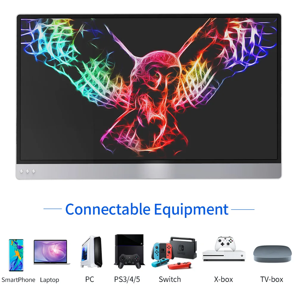 ޴  4K 13.3 ġ HDMI IPS ÷, Xbox ø X PS4 LCD  ȭ TV ڽ ȭ Ʈ   3 4