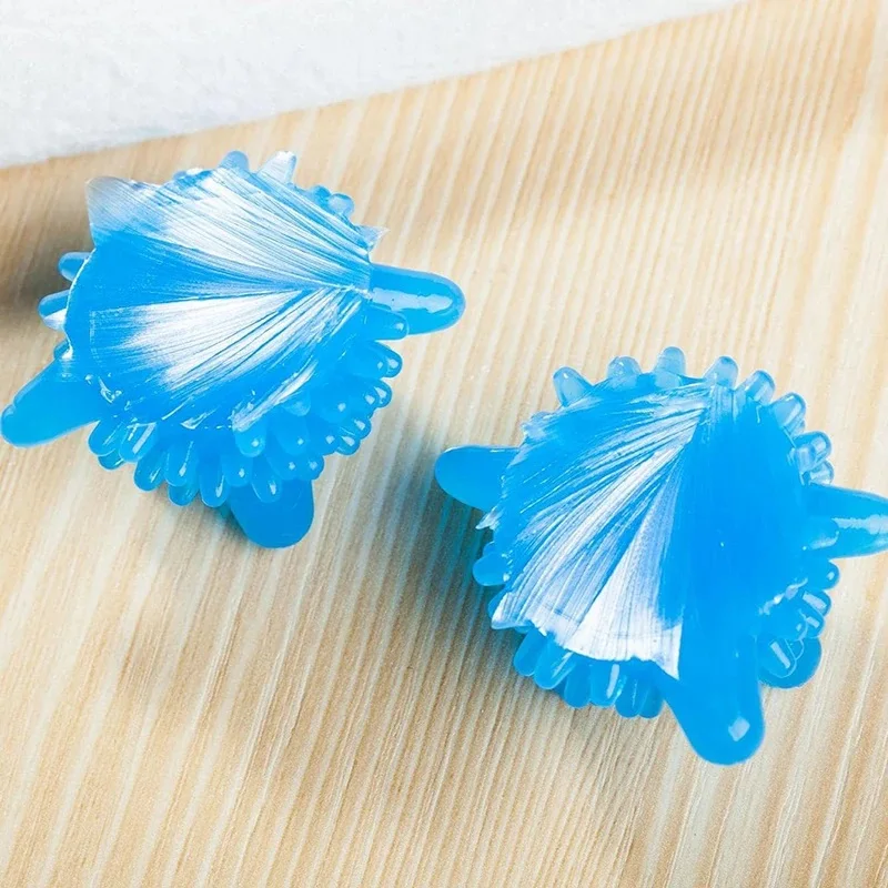5/10/20pcs Reusable Solid PVC Anti-Winding Laundry Ball Magic Decontamination Washing Machine Cleaner Balls Household Supplies
