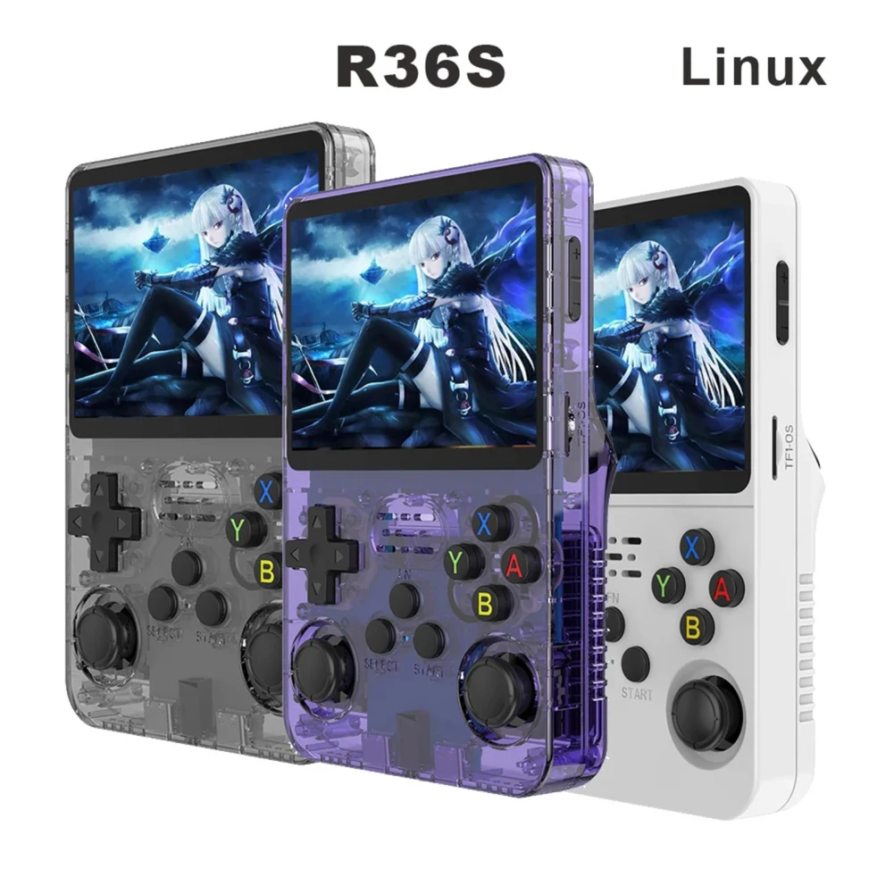 R36S Ʈ ޴  ܼ, 3.5 ġ IPS ȭ, 3500mAh  ͸,   ý,  ķ, ̴ 
