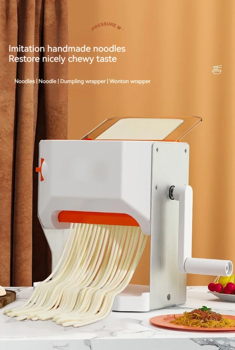 Household Small Noodle Maker Machine Noodle Press Machine Pasta Maker Spaghetti Making