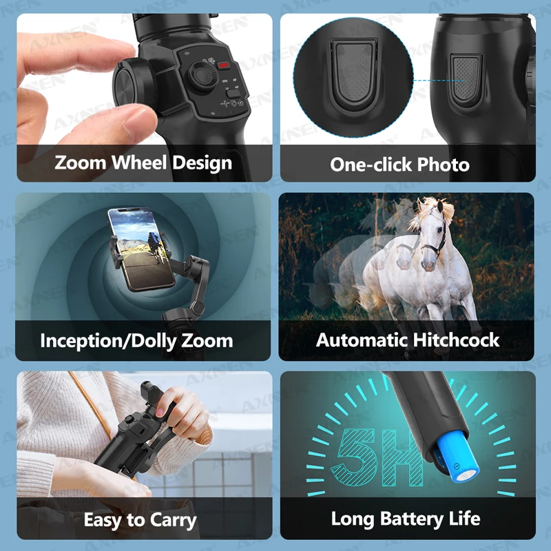 مثبت هاتف محمول ثلاثي المحاور