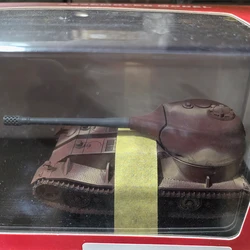 1:72 Scale German Tank Resin Model - Static Display Collectible Toy and Souvenir (Red)