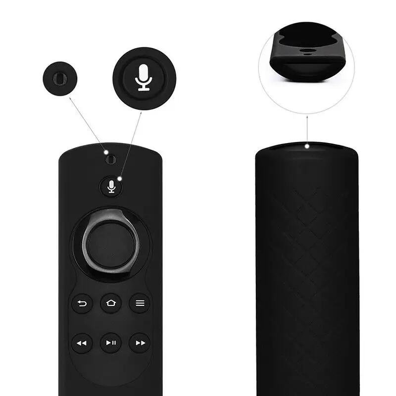 For Fire Stick ALEXA Voice Remote Newest 2ND Generation Stick Case Cover Black