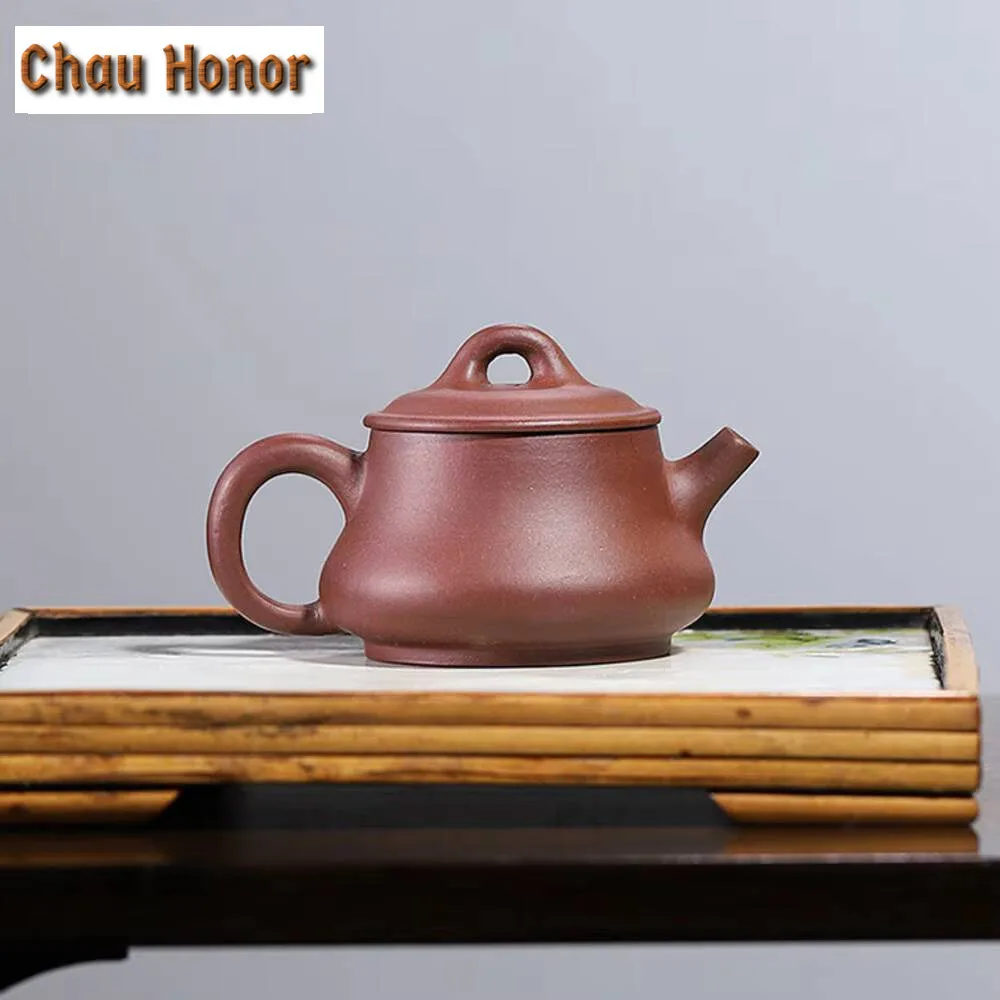 120ml Creativity Yixing Purple Clay Tea Pot Handmade Beauty Filter Teapot Authentic Purple Mud Kettle Chinese Zisha Tea Infuser