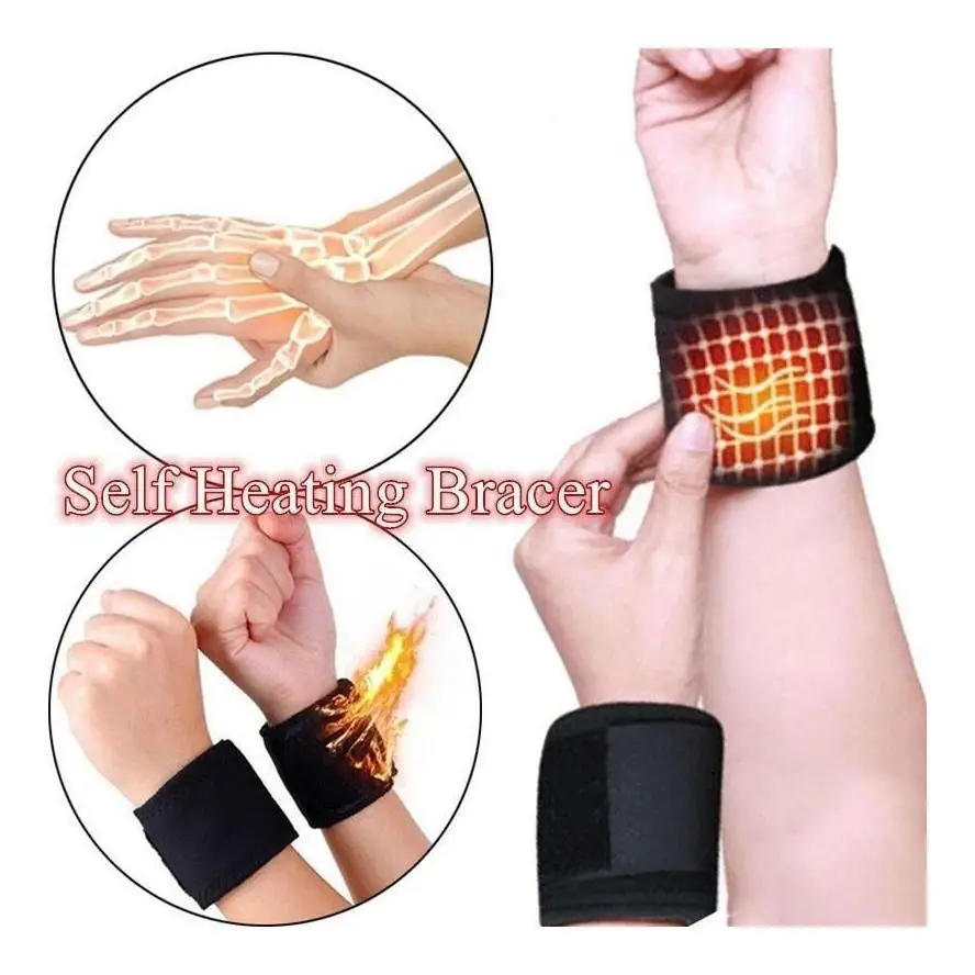 1 Pcs Self Heating Wrist Protector Tourmaline Magnetic Therapy Arm Cover Health And Physical Therapy Wrist Cover Home Supplies