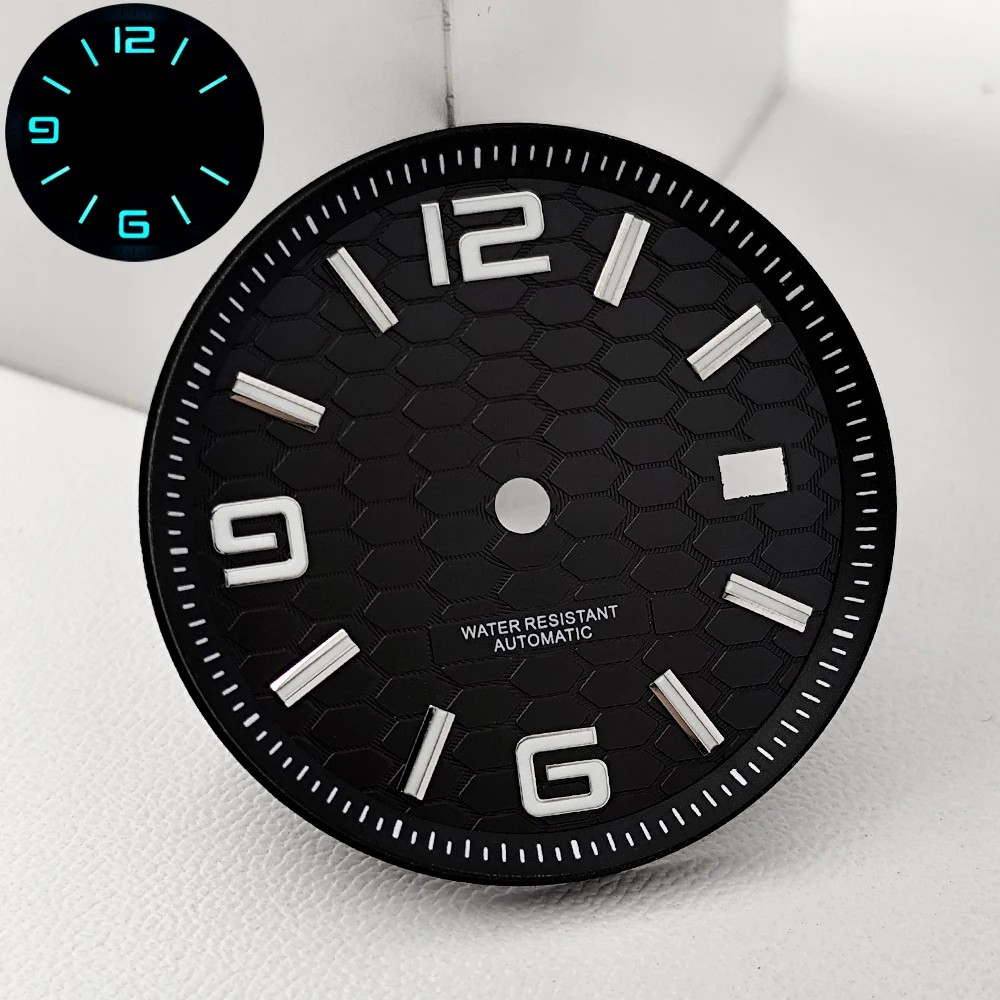 Premium Men's Watch Silver Case with Sapphire Dial and Full-Body Mirror Box
