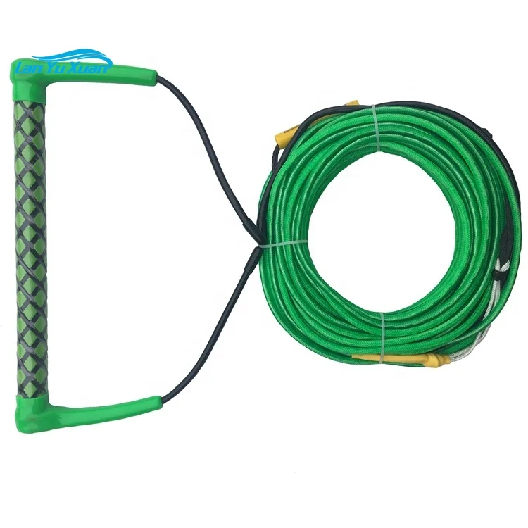 

75ft Water ski rope Wakeboard Surfing Rope with EVA handle towing rope Kite High Density PE Custom Colorful