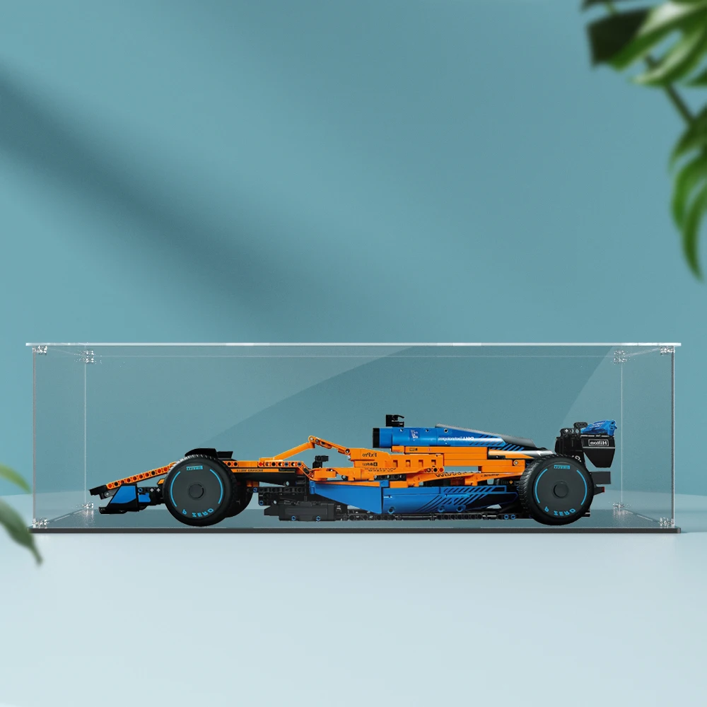 Acrylic Display Box for Lego 42141 Display Case Building block Dustproof Clear Model car storage box 70x30x20cm 4
