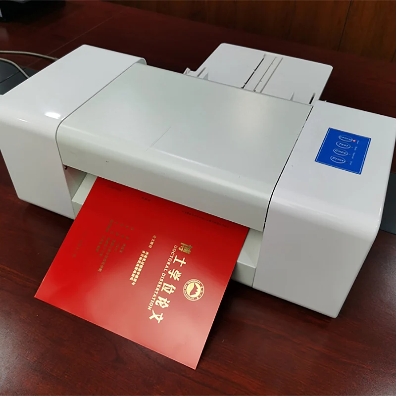 디지털 리본 포일 프레스 인쇄기, 포일 스탬핑 프린터, 해상도 300DPI, 220V, 110V, 400D