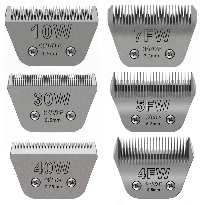 Detachable Pet Dog Grooming Blade Compatible with Andis Oster A5 Wahl km10 Clippers pet grooming clipper