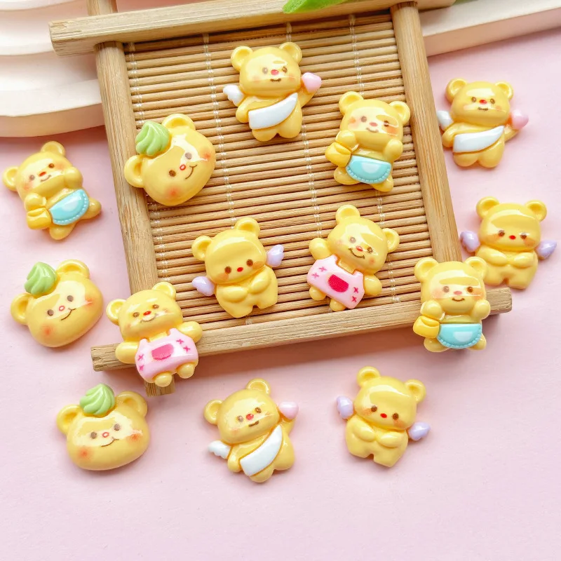 

5 шт. miniso аниме желтый медведь, Мультяшные фотообои для рукоделия, материалы для рукоделия