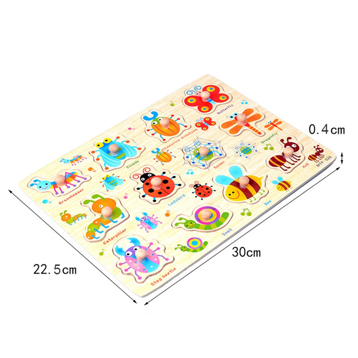 Puzzles Montessori en bois pour enfants, jouet pour bébé de 2 ans, jeu pour  bébé de 1, 2, 3 ans, nouveau