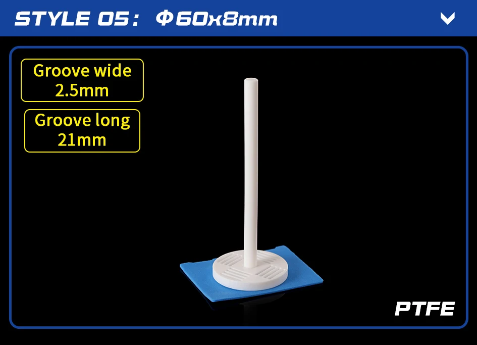Ptfe Reinigungs korb/ito/fto leitfähiges Glas/Silizium chip ptfe Reinigungs rahmen – Detail 5