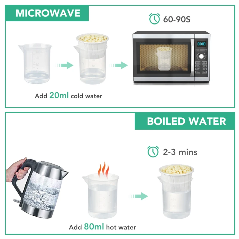 Portable Nose Wax Kit For Nose Hair Removal Men And Women Painless Paper-Free Nose Cleaning Waxing Kit / 1PACK Nose Wax Sticks