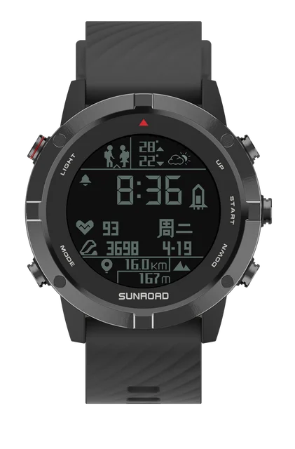 야외 모험 애호가를 위한 필수품: SUNROAD GPS 야외 나침반 시계
