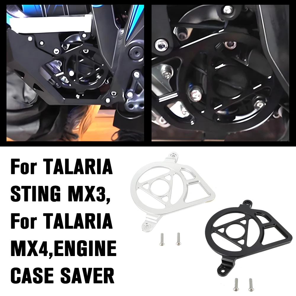 Runfarr Motorgehäuse Schutz Für Talaria Sting MX3/MX4/MX5 - CNC Aluminium Schwarz