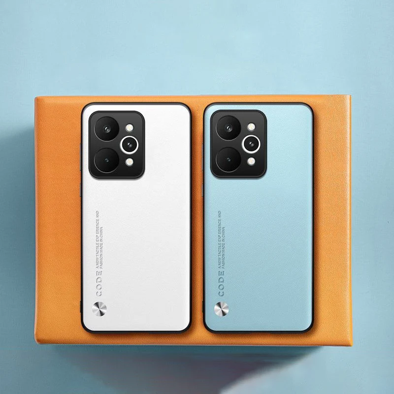Premium PU Leather Phone Case with Silicone Full Camera Protection
