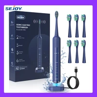 SEJOY Oral Cleaning Personal Sonic Electric Toothbrush Care Appliances lPX7 5 Modes Smart Rechargeable Automatic Toothbrush 1