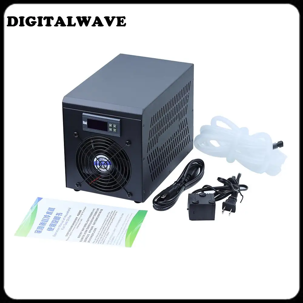 

180W Aquarium Water Chiller 60L Fish Tank Cooler Heater System 10-40℃ Constant Temperature Device Sustainable Refrigeration