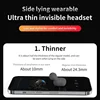 NEW Original X55 Wireless Sleep Earphone Noise Reduction Invisible Earphone Sleeping Headset Bluetooth Sport Headphones Earbuds 4