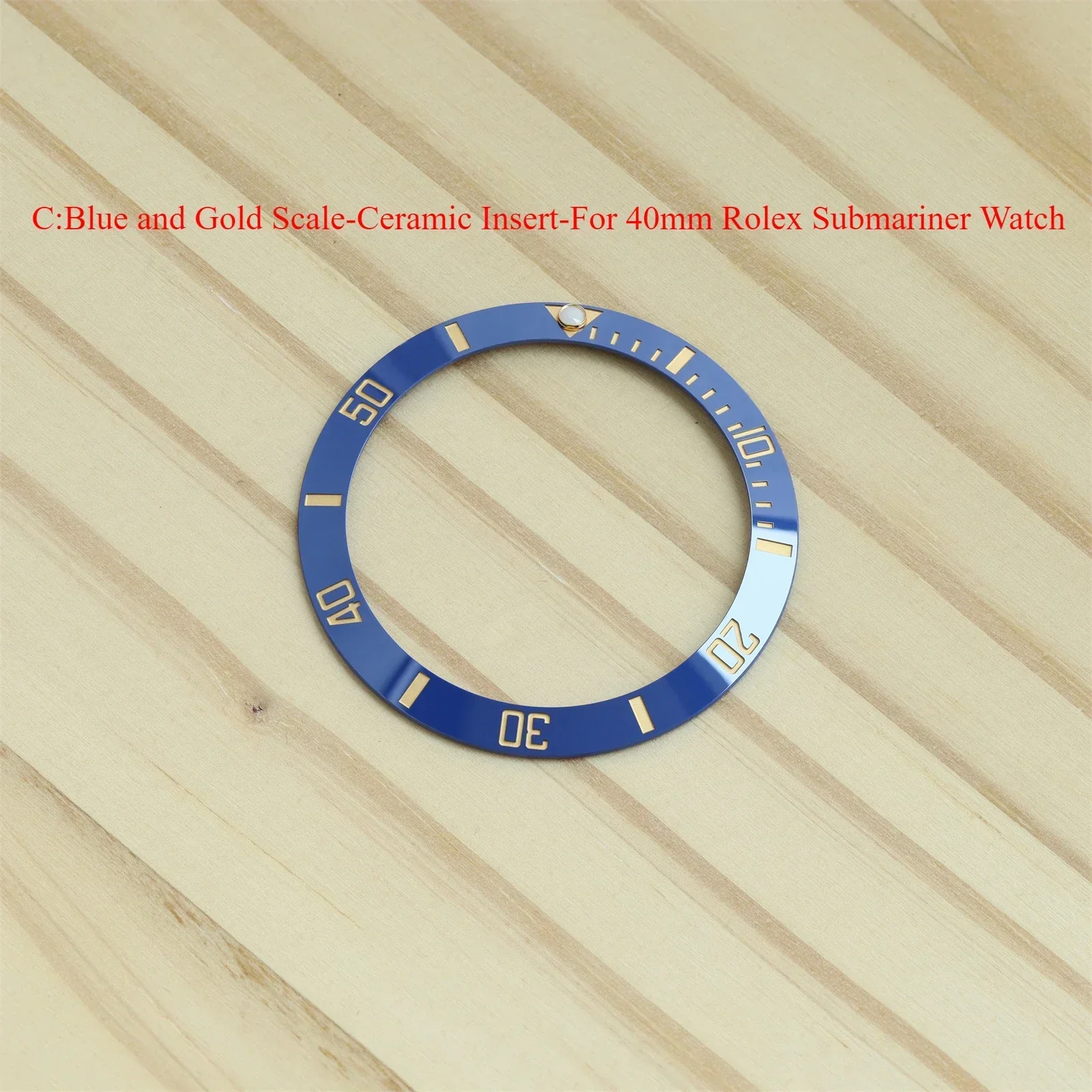 Lunetta Ceramica Per ROLEX Submariner Blu - Foto 5