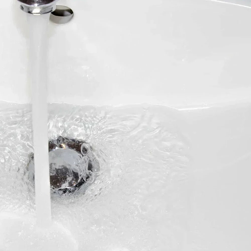 Sink Drain Sink Plug Bathroom Basin Bathtub Sink Bolt Spring Click Clack Plug Plug+Bolt Sink Push Button Bathtub 4