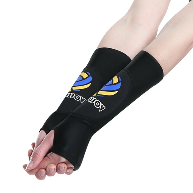 Volleyball Padded Passing Forearm Hitting Sleeves 1 Pair Arm Sleeves And Wrist Support With Protection Pad For Girl Boy Adult