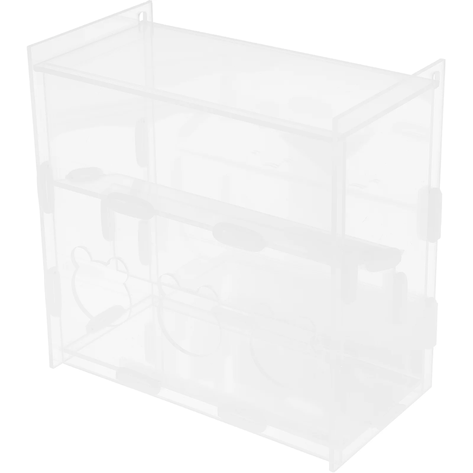 

Automatic Feeder Pet Feeding Bowl Chicken Acrylic Clear Food Rutin Cage Container Containers