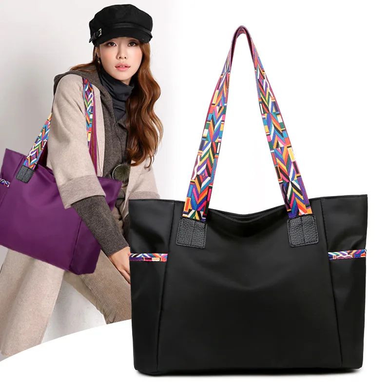 

Women Bag Big New Nylon Cloth Large Wild Korean Japan Shoulder Bag Ladies Tote Handbag Luxury Bags Purses Hand Bags