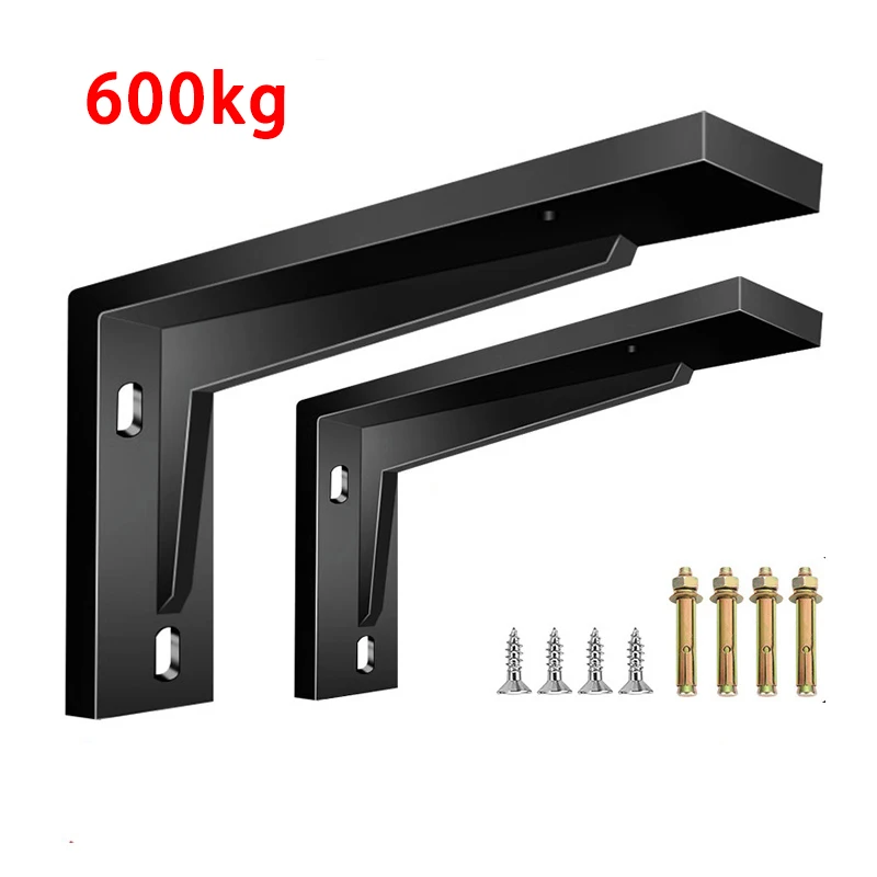 Loadbearing-suporte Triangular de Parede Suspenso Gabinete de tv Divisória Divisória Fixa Heavy Duty Espessado Storage Rack 600kg