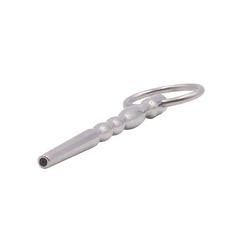 BDSM Fetish Hollow Urethral Plug Sounding Rod Penis Dilator Urethral Sound Chastity Sex Toys Urethra Catheter Sex Toys for Men