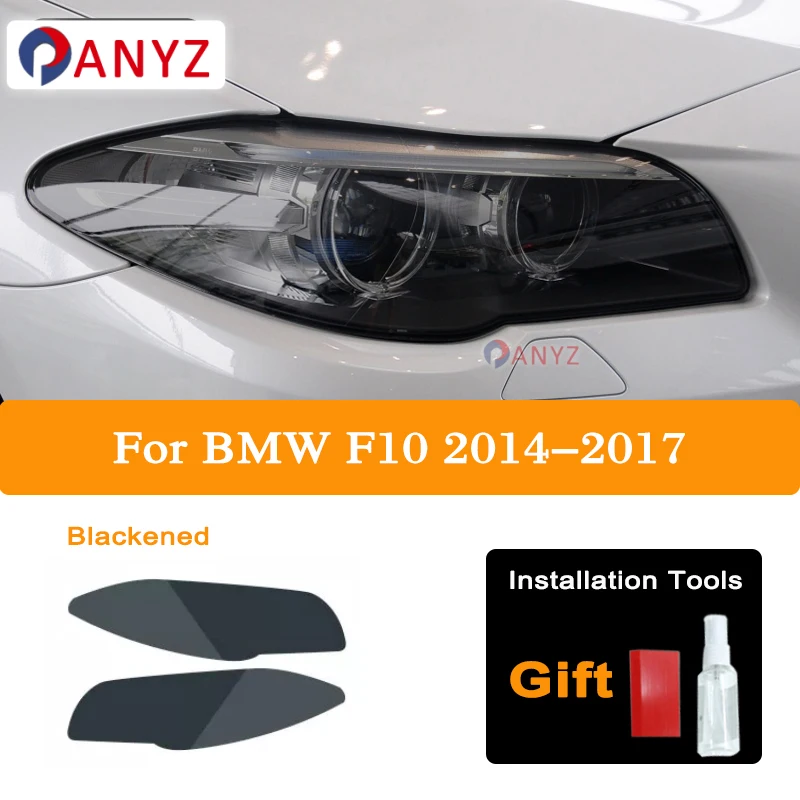 Für BMW 5 Series F10 F11 G30 G31 F07 GT Auto Scheinwerfer Farbton Schwarz  Schutz Film Schutz Transparente TPU Aufkleber zubehör - AliExpress