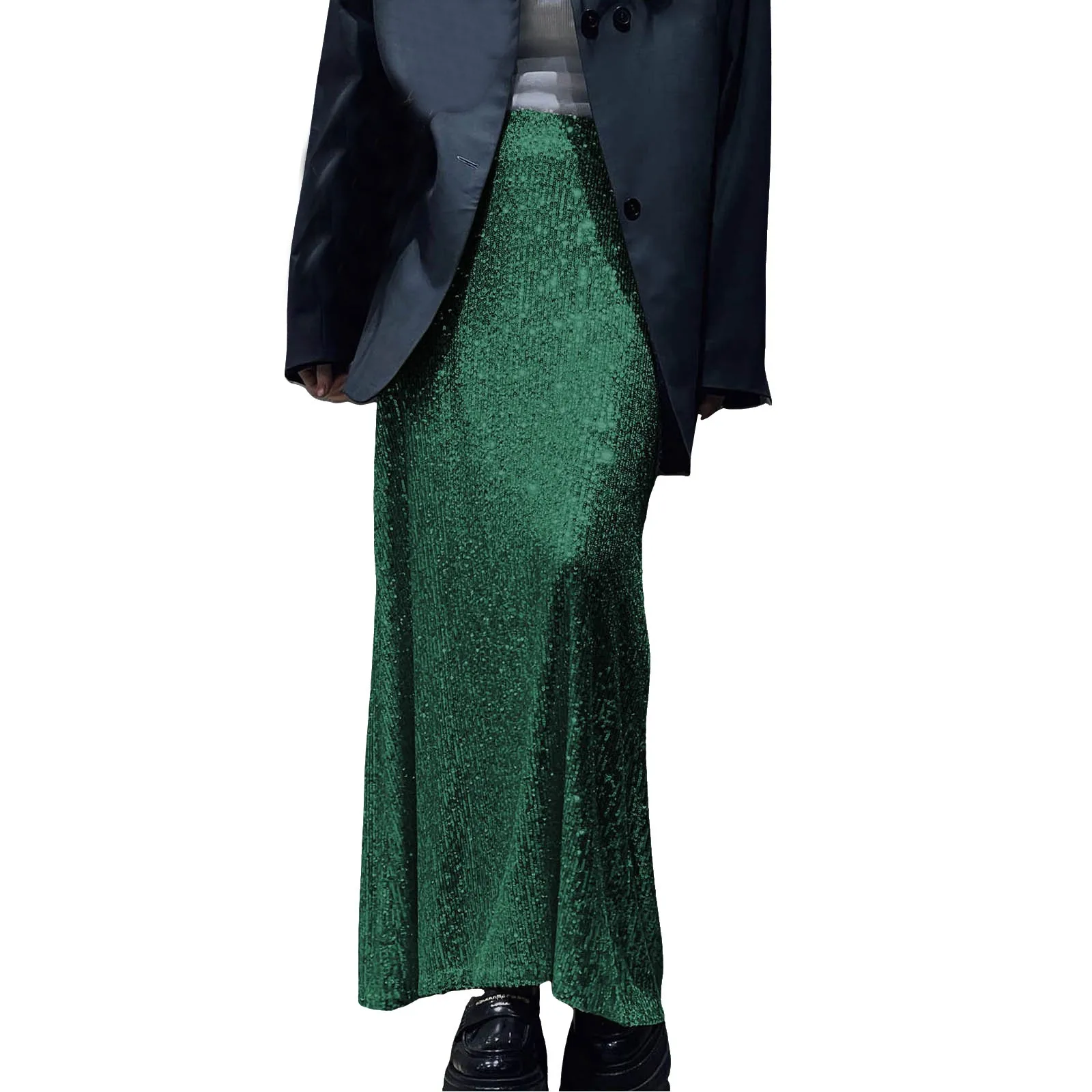 

Women's Long Skirt Party Sequins