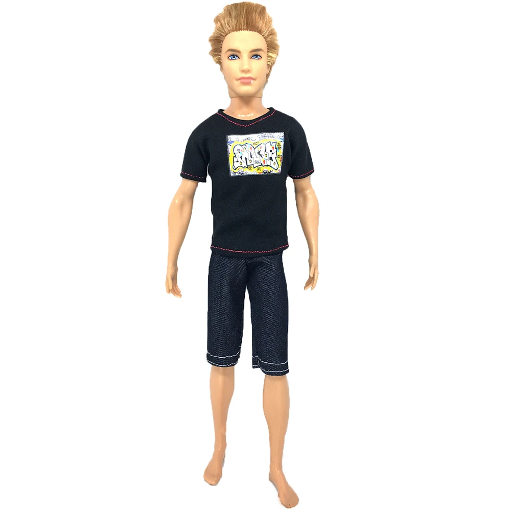 Nk One Set Prince Doll Abbigliamento Casual Fatto A Mano Moda Abbigliamento Sportivo Completo Uniforme Per Barbie Boyfriend Ken Doll