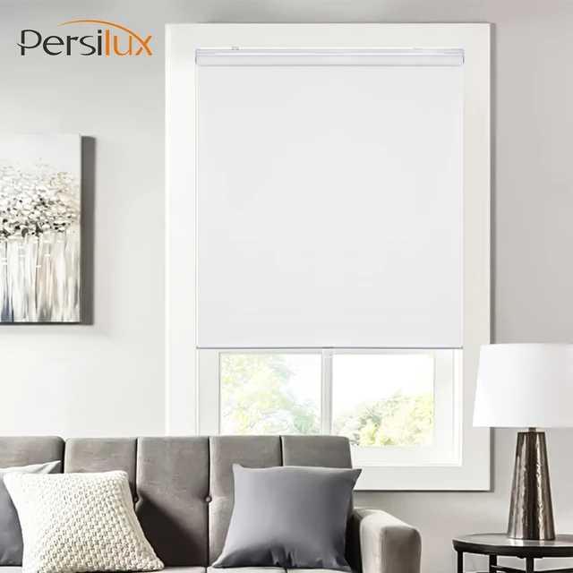 Persilux Rollos Fenster Shades mit Thermische Isolierte Cordless 100%  Blackout UV Schutz Energieeinsparung für Schlafzimmer Home - AliExpress